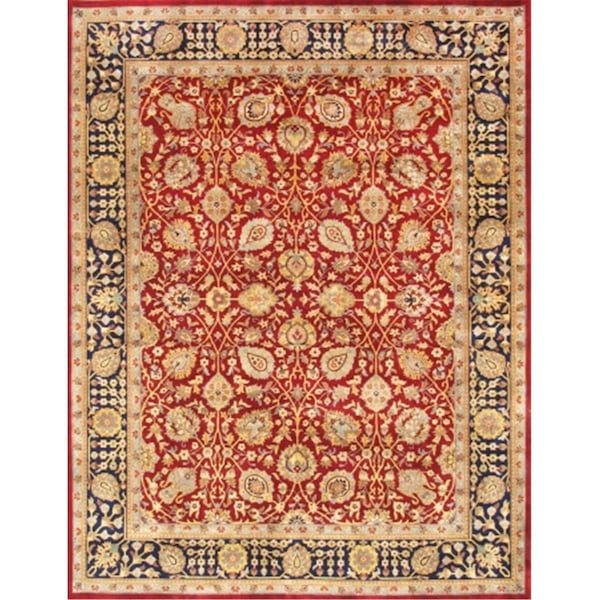 Pasargad Home Baku Collection Hand-Knotted Lamb'S Wool Area Rug- 8 Ft. 11 In. X 11 Ft. 7 In. P-433 9X12 - main